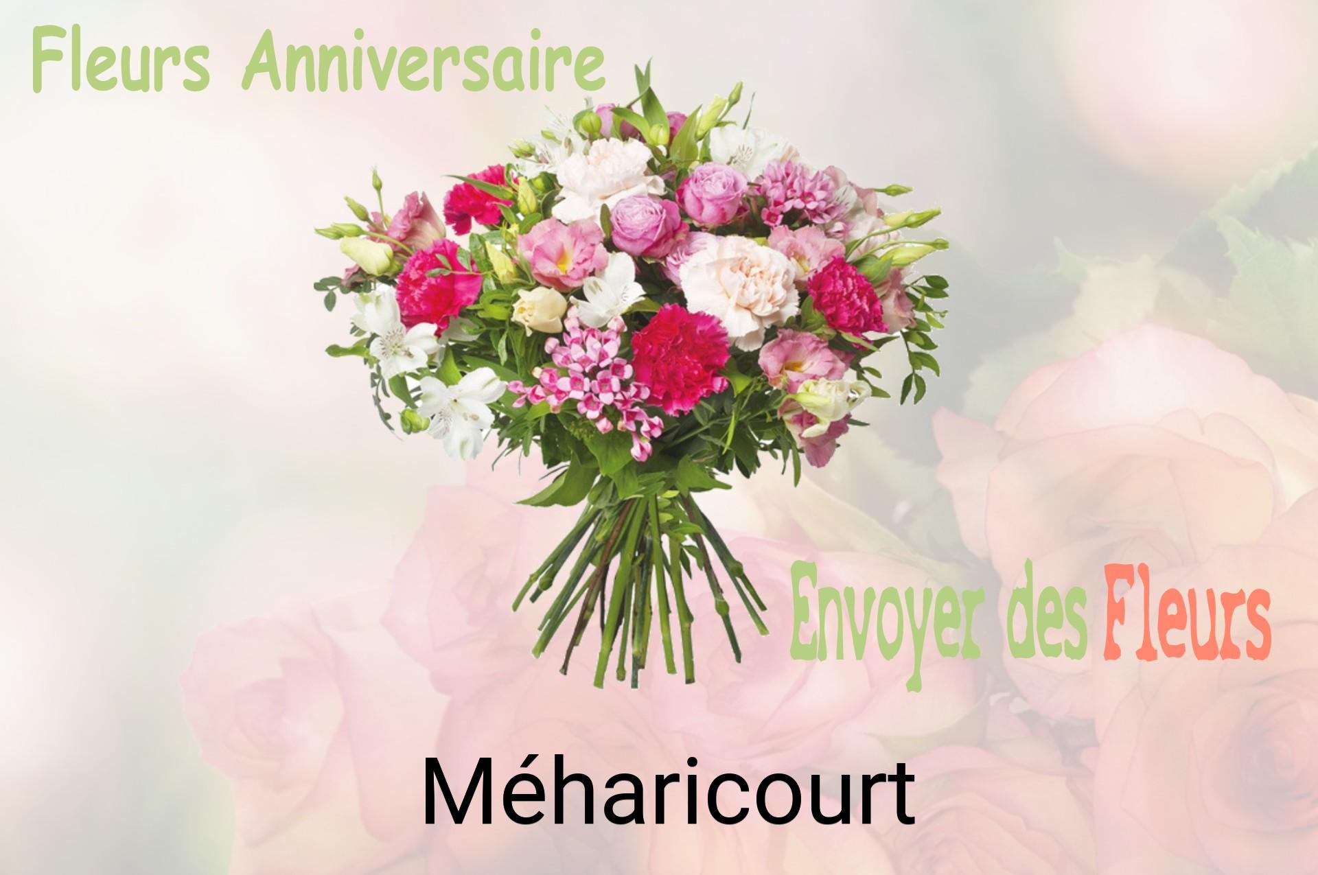 Bouquet de fleurs d’anniversaire livré à Méharicourt